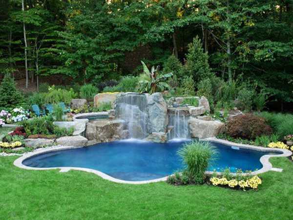 Бассейн в саду (41 фото): какую конструкцию выбрать и грамотно построить водоем