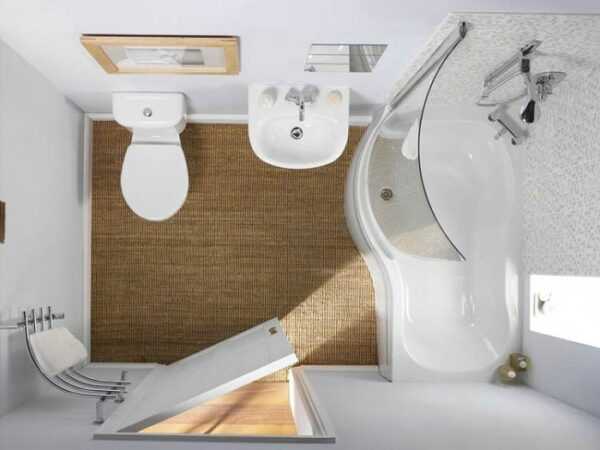 Планировка ванной комнаты совмещенной с туалетом: фото и примеры