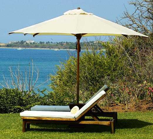 Защищайте дачную мебель от прямых солнечных лучей