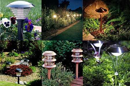 Садовые фонари на солнечных батареях (35 фото): типы приборов и выбор дизайна