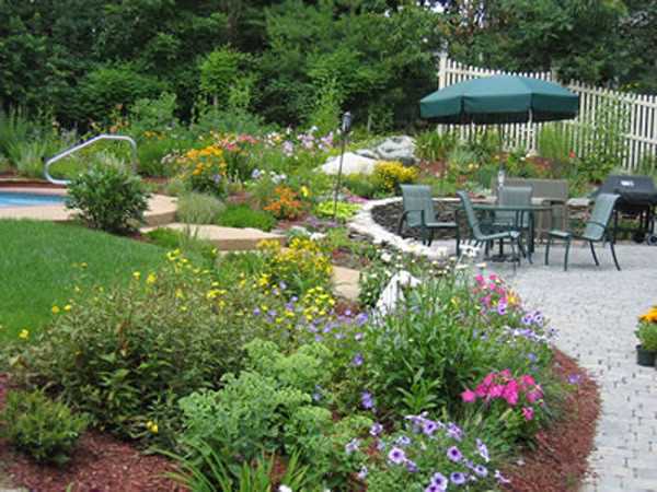 Украшение сада своими руками: зонирование, озеленение участка. Декорирование садовыми украшениями