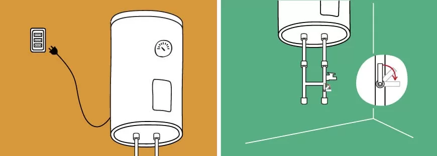 Как опорожнить электрический водонагреватель